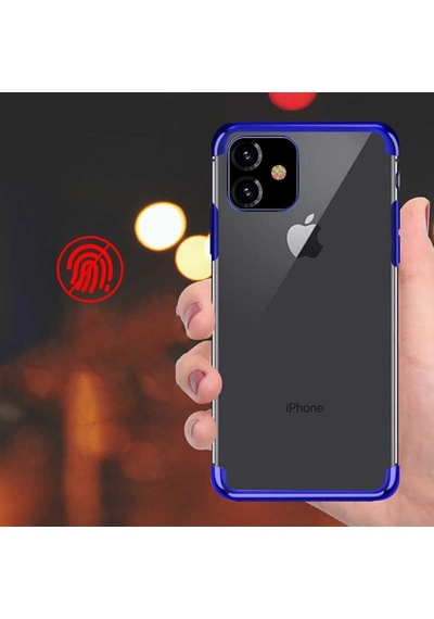 Apple Uyumlu iPhone 11 Pro Max Kamera Korumali Köseleri Renkli Seffaf Kilif 394130657