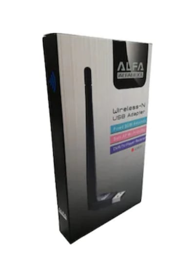 Bilgisayar Usb Kablosuz Wi-fi Adaptör Antenli Alfa