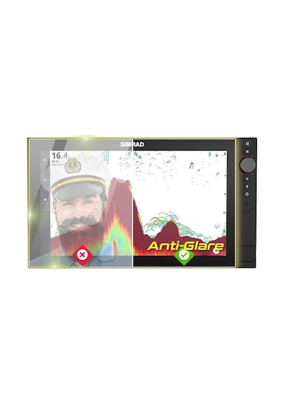 Simrad Fishfinder İçin Ipg Anti-glare Parlama Önleyici Mat Ekran Koruyucu Nss 4 16 Inch Chartplotter