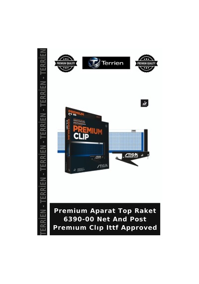 Premium Aparat Top Raket 6390-00 Net And Post Premıum Clıp Ittf Approved Belirtilmemiş
