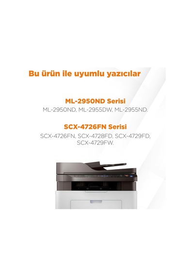 Samsung Mlt-d103l Uyumlu Toner- 4'lü Paket / Ml2950 / Ml2955 / Scx-4726 / Scx-4729 / Ml2951