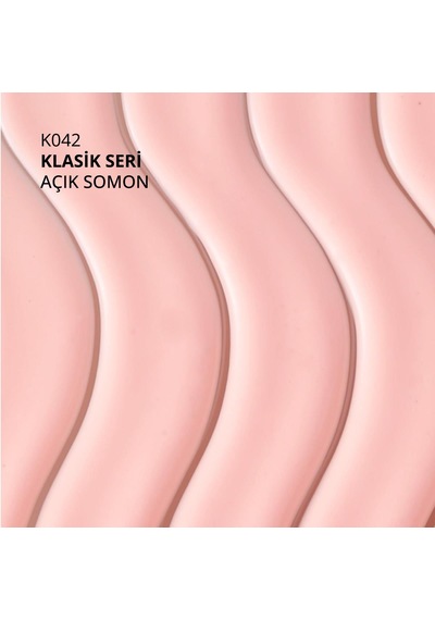 Kalıcı Oje K042, Açık Somon, 10 Ml