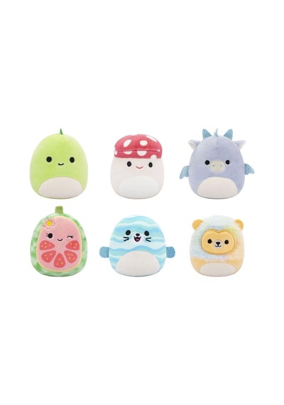 Mallows 6'lı Figür Paketi Pembe