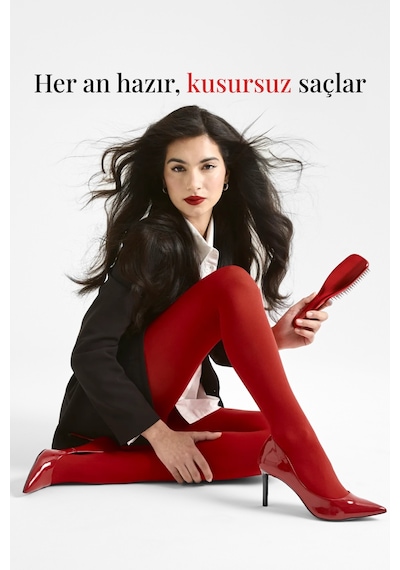 The Devil Wears Prada Ultimate Detangler Kırmızı Chrome Saç Fırçası-tarak