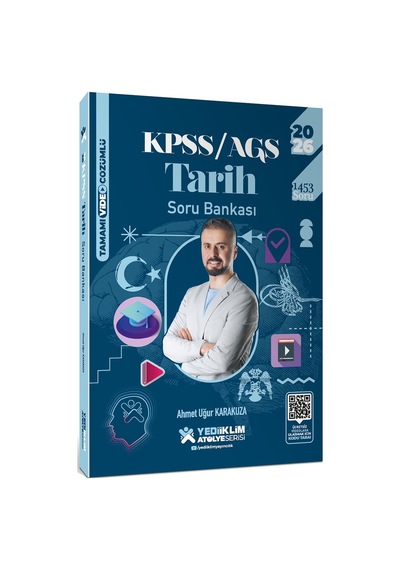 2026 Kpss Ags Atölye Serisi Genel Kültür Tarih Tamamı Video Çözümlü Soru Bankası
