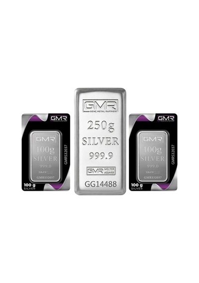 450 Gr Külçe Gümüş 999 Ayargmr