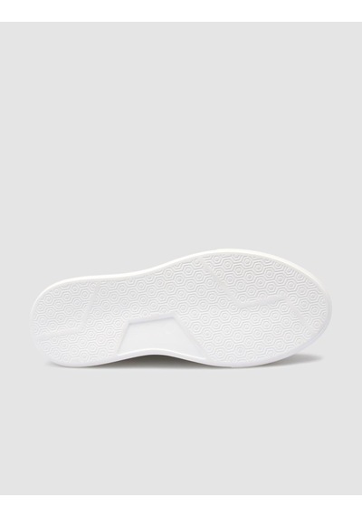 %100 Hakiki Deri Bordo Süet Kürklü Kadın Sneaker Bordo