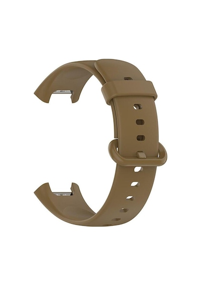 Microsonic Xiaomi Redmi Watch 2 Lite Kordon, Silicone Sport Band Kahverengi