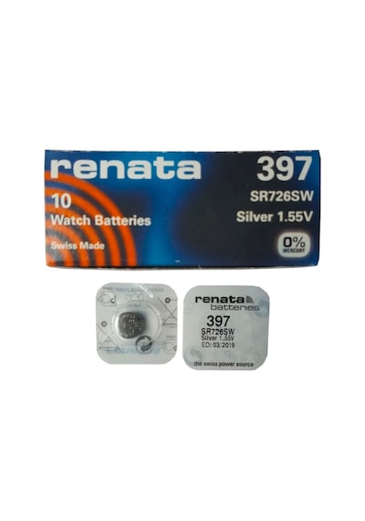 Renata 397 SR726SW 1.55V Saat Pili 10'lu
