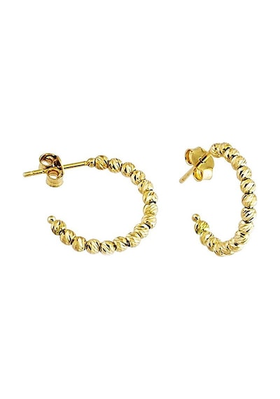 Sembol Gold Altın Halka Küpe Dorikalı 14k Gold Çok Renkli