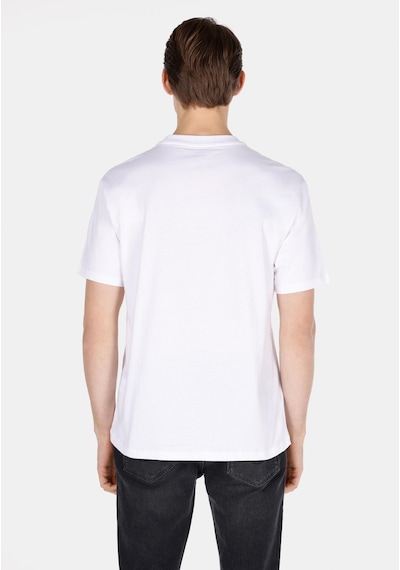 Colin's Colins Comfort Fit Yuvarlak Yaka Düz Erkek Beyaz Kısa Kol Tişört Cl1073786 Cl1073786 Q1.v2 Wht Beyaz