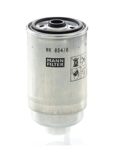Yakıt Filtresi - Fiat Stilo, Ducato, Doblo, Bravo, Strada, Marea, Brava, Palio, 156, 166 - Mann-fılter-wk8546
