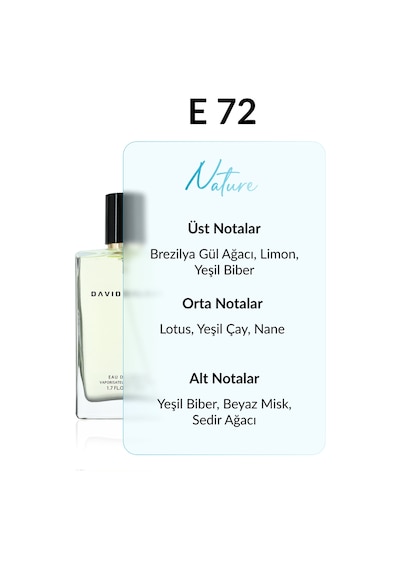 David Walker E72 Vincet Erkek Parfüm EDP 50 ML