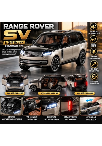 Bezos Kzl-q2005b 1 24 Range Rover Sv Isıklı- 24 Agc