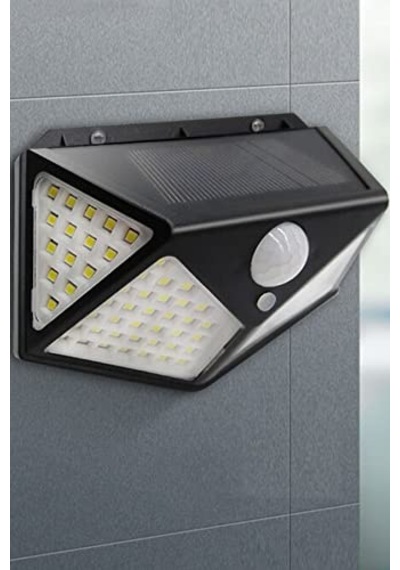Geçirmez Güneş Enerjili Suya Dayanıklı 100 Led Duvar Lambası 1410