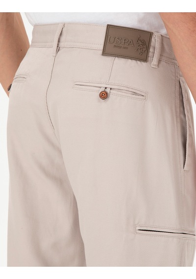 U.s. Polo Assn. Erkek Taş Pantolon Kanvas-chino 50291175-vr049 Taş