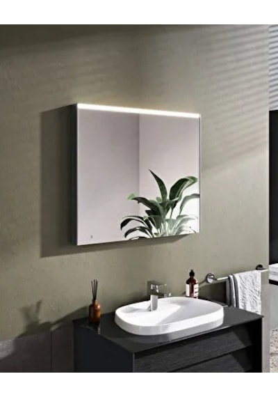 VitrA Prime Aydınlatmalı Ve Buğu Önleyici Ayna, 80 Cm, 67011 Beyaz