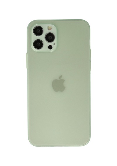 Apple iPhone  Uyumlu - 12 Pro Kılıf Puma Silikon - Açık Yeşil