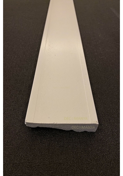 Boyanabilir Duvar Çıtası 7 Cm Poliüretan Çıta Boyanabilir Çıta Bordür 7 Boy 16 Metre