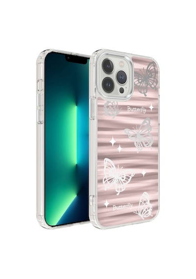 Apple Uyumlu iPhone 12 Pro Max Airbagli Parlak Tasarımlı Zore Mimbo Kapak
