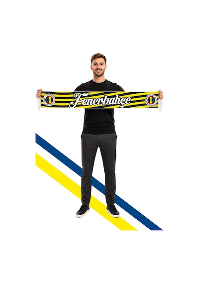Fenerium Unısex Canım Feda Olsun Sana Şal Lazer Kutu Hediyeli Lacivert