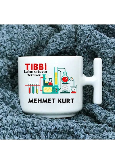 Tıbbi Laboratuvar Teknikeri Latte Fincanı