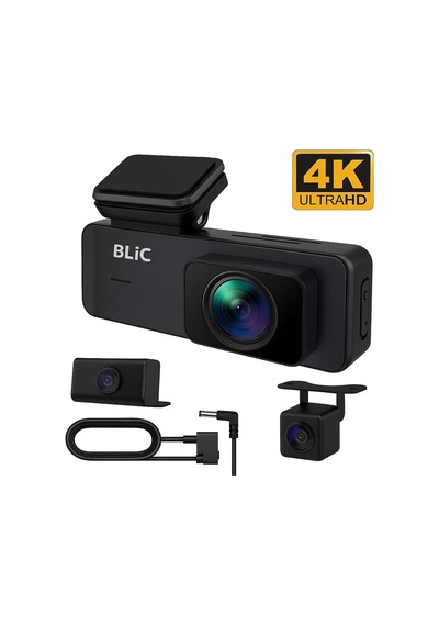 Tr 4k Çift Kamera Araç Içi Dash Cam Ön Arka Kayıt, Wifi,gece Görüş,g-sensör,park Modu,140 Geniş Açı
