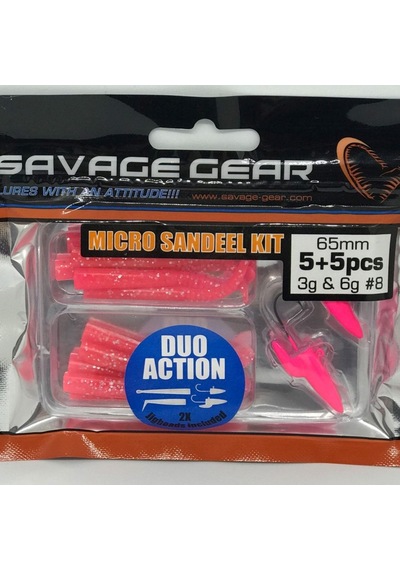 Savage Gear Lrf Micro Sandeel Kit 12Pcs