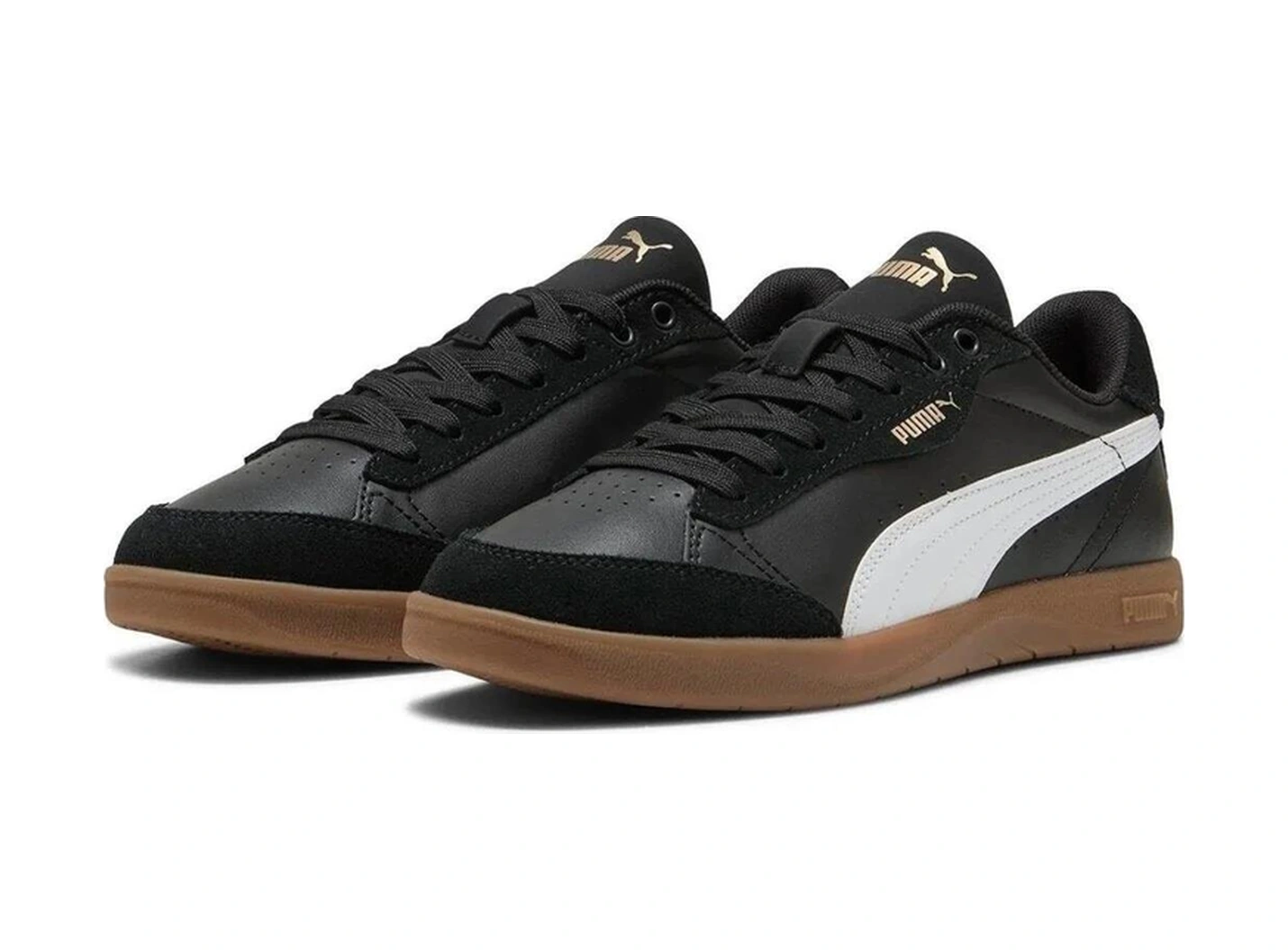 Puma 402601 02 Vikky Star Og Siyah-beyaz-gold Kadın Spor Ayakkabı Siyah