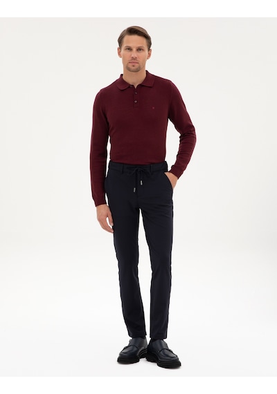 Pierre Cardin Erkek Lacivert Pantolon Kanvas-chino 50317281-vr033