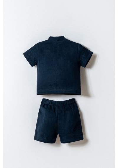 U.s. Polo Assn. Erkek Bebek Lacivert Şort Takım 5274-49970 Lacivert