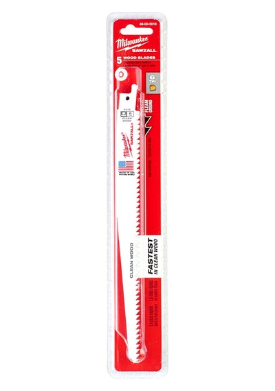 Milwaukee Sawzall Ahşap Tilki Kuyruğu Bıçağ 230 mm - T48005016 -