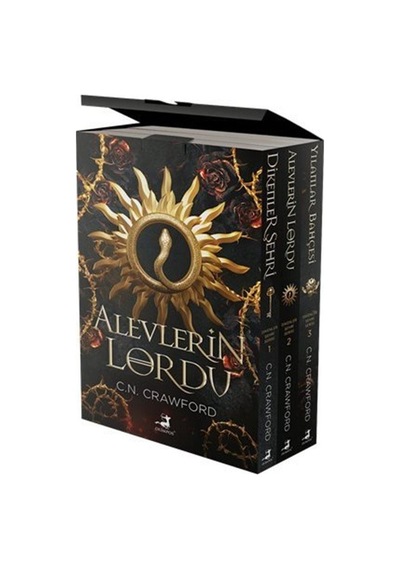 Dikenler Şehri Serisi Karton Kapak - Kutulu Set 3 Kitap / C.N. Crawford