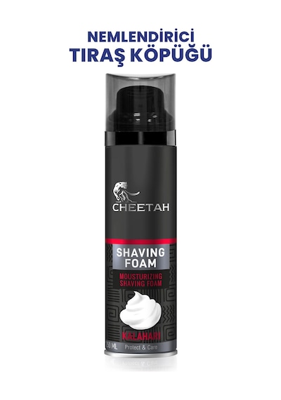 Cheetah Kalahari Nemlendirici Tıraş Köpüğü 250 ML