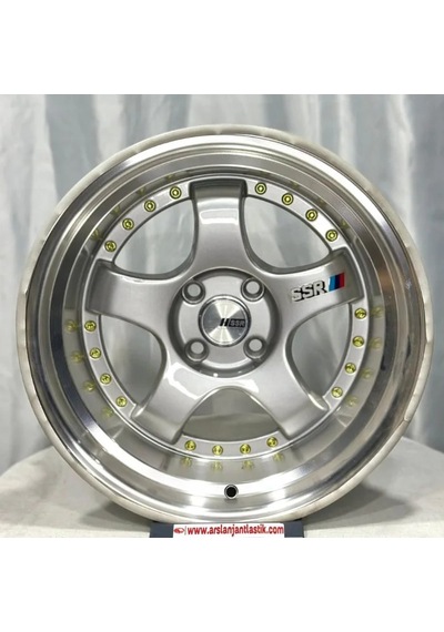 8249400001637 4 100 16 9.0-10 Ön Arka Si Lver Chrome Ssr Jant Mod