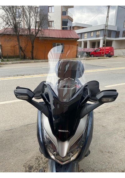 Motocam Honda Forza 250 Ön Cam 2018-2020 Model 58cm Şeffaf Renkli 4mm