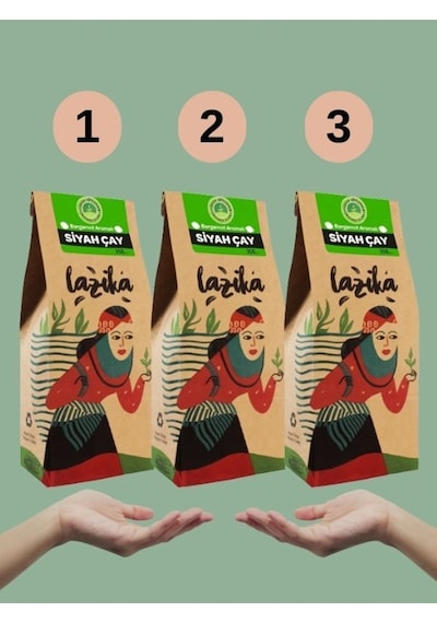 Avantajlı 3'lü Set Bergamotlu Siyah Çay Seti 3 350 G