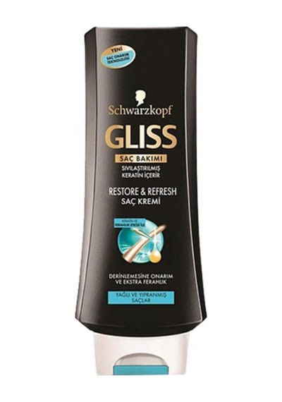 Schwarzkopf Gliss Restore & Refresh Saç Bakım Kremi 400 ML