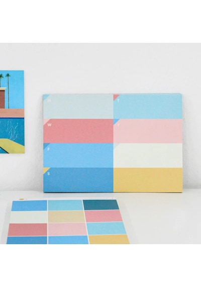 Pansy Daisy Paperways Palette Mini Haftalık Planlayıcı - A Bigger Splash Hockney - Haftalık Mini Planlayıcı Çok Renkli Pansy Daisy Paperways Palette Mini Haftalık Planlayıcı - A Bigger Splash Hockney - Haftalık Mini Planlayıcı Çok Renkli