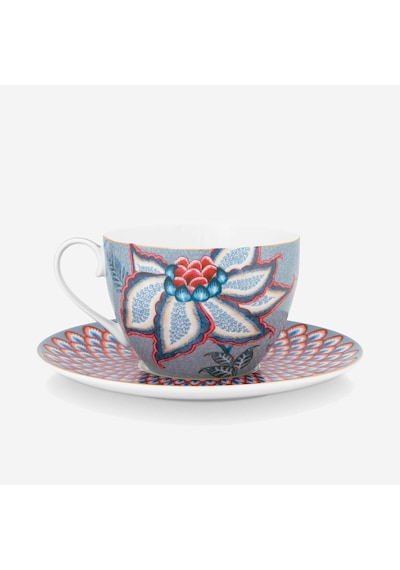 Pip Studio Mavi Porselen Çay Fincan Seti 280 Ml