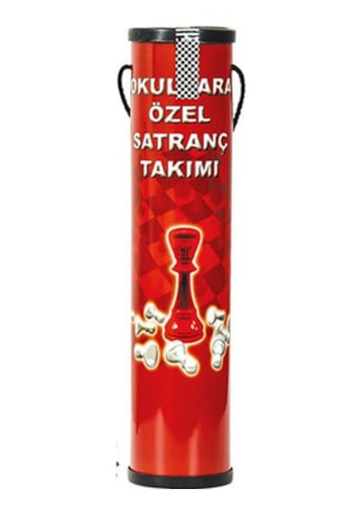 Dede Büyük Boy Satranç Okullara Özel Rulo Spot Karton