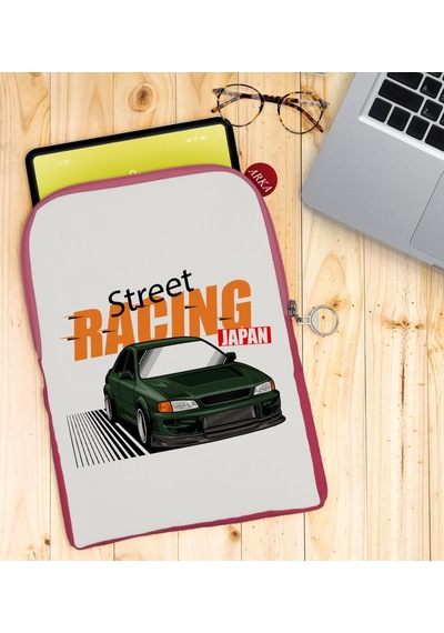 Bk Gift Street Racing Tasarımlı Taşınabilir Koruyucu Tablet Kılıf