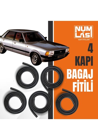 Ford Taunus 4 Kapı + Bagaj Fitili-a Kalite-numlas-nm3792