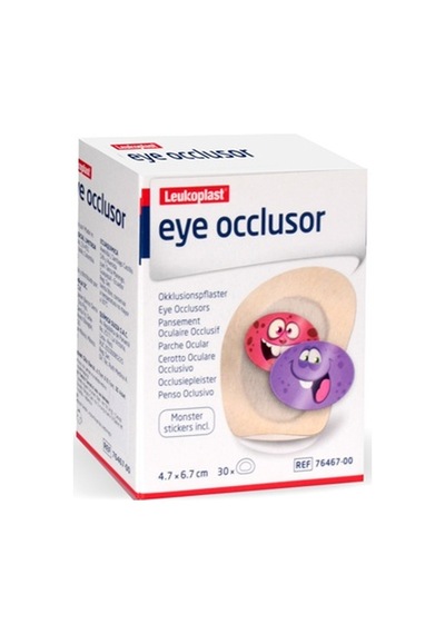 Leukoplast Eye Occlusor 4.7X6.7 Cm 30 Adet Göz Bandı Çok Renkli