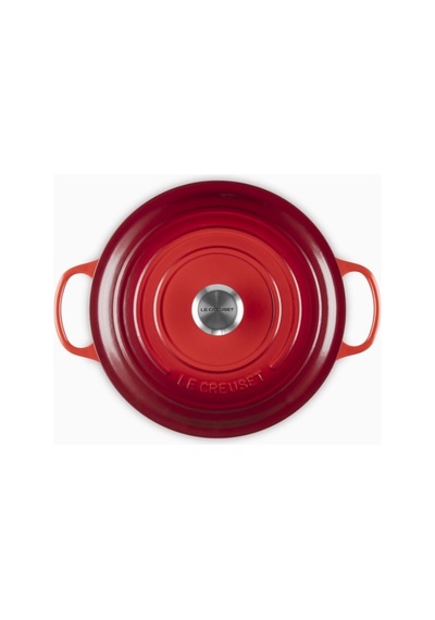 Le Creuset Yuvarlak Ikonik Lüks Döküm Tencere 28 Cm Kırmızı