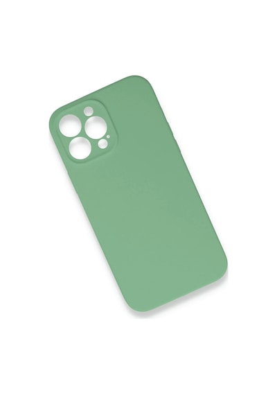 Cosmotex Newface Apple iPhone Uyumlu  13 Pro Max Kılıf Lansman Legant Silikon - Yeşil