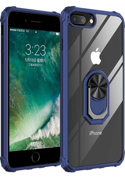 Apple Uyumlu iPhone 8 Plus Kılıf Zore Mola Kapak Lacivert
