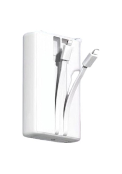 H002 20000 Mah Power Bank Pd 30w Ve Usb 22.5w Fast Hızlı Şarj Dahili Type C Ve Lightning Kablolu Dünya Standartlar