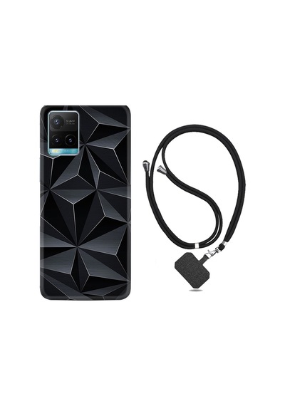 Vivo Y32 Kılıf Boyun Askılı Prizmalar 1782