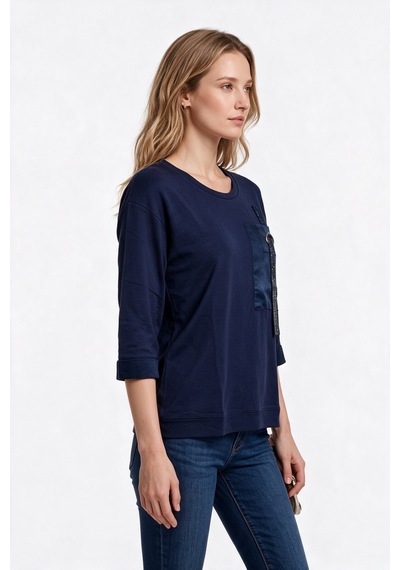 Daido Daıdo Kadın Bluz 20k341900311 Lacivert